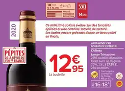 Carrefour Bourgeois - chateau larose-frintutton offre