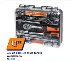 Action WERCKMANN Jeu de douilles et de forets offre