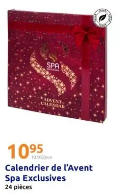Action Calendrier de l'Avent Spa Exclusives offre