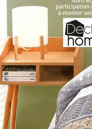 Stokomani Déclic home la table de chevet offre