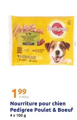 Action PEDIGREE Nourriture pour chien Poulet & Boeuf offre