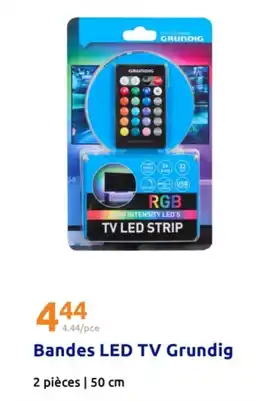 Action GRUNDIG Bandes LED TV offre