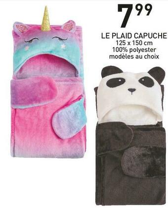Stokomani Le plaid capuche offre