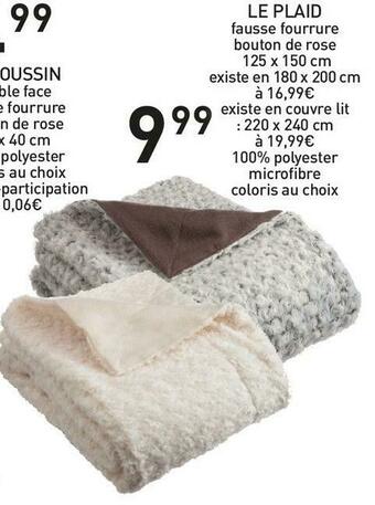 Stokomani Le plaid offre