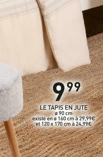 Le tapis en jute