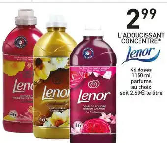 Stokomani Lenor l'adoucissant concentré offre