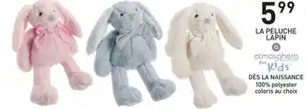 Stokomani Atmosphera for kids la peluche lapin offre