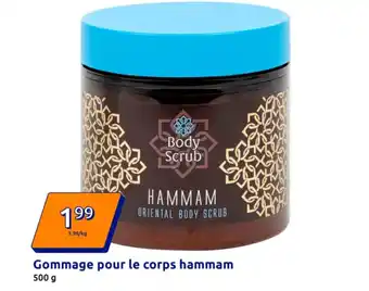 Action Gommage pour le corps hammam offre
