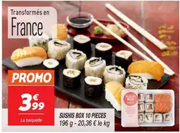 Netto Sushis box 10 pieces offre