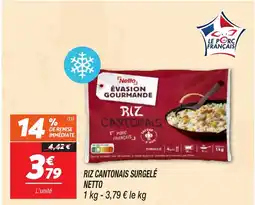 Netto NETTO Riz cantonais surgelé offre