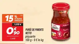 Netto NETTO Purée de piments offre