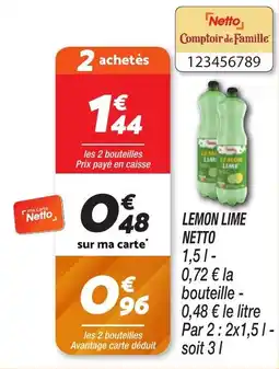 Netto NETTO Lemon lime offre