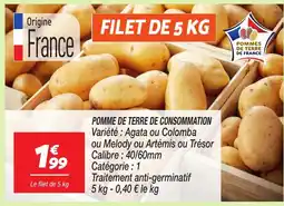 Netto Pomme de terre de consommation offre
