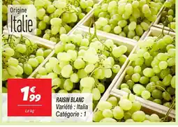 Netto Raisin blanc offre