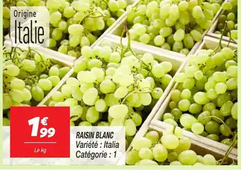 Netto Raisin blanc offre