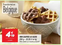 Netto Mini gaufres au sucre offre