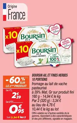 Netto BOURSIN Ail et fines herbes 10 portions offre