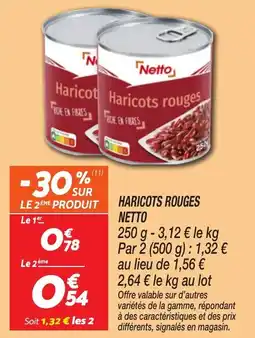 Netto NETTO Haricots rouges offre