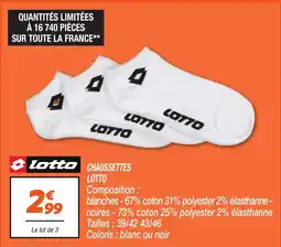 Netto LOTTO Chaussettes offre