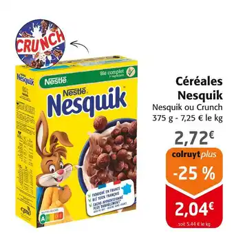 Colruyt Nestlé Nesquik offre