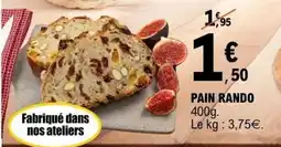 E.Leclerc Pain rando offre