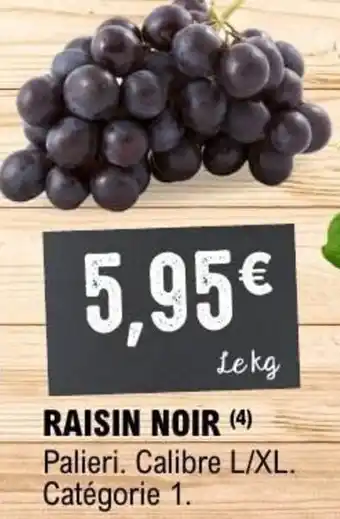 E.Leclerc RAISIN NOIR offre
