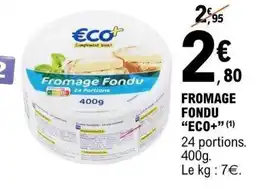 E.Leclerc Fromage fondu eco+ offre