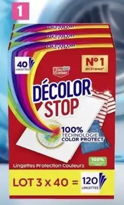 E.Leclerc Lingettes decolor stop offre