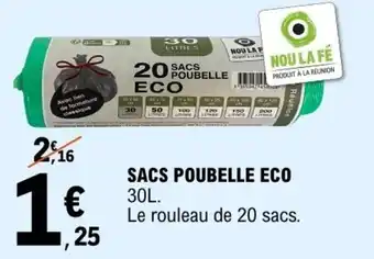 E.Leclerc Sacs poubelle eco offre