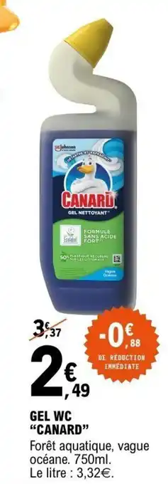 E.Leclerc Gel wc canard offre