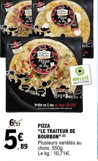 E.Leclerc Pizza le traiteur de bourbon offre