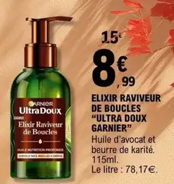 E.Leclerc Huile d'avocat et beurre de karité. offre