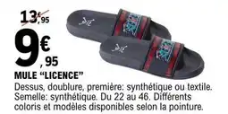 E.Leclerc Mule licence offre