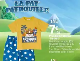 E.Leclerc Pyja-court garcon licence offre