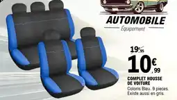 E.Leclerc Complet housse de voiture offre