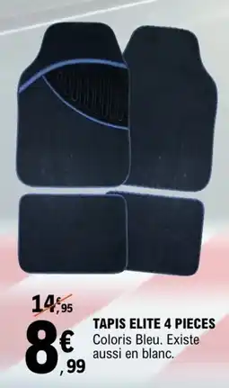 E.Leclerc Tapis elite 4 pieces offre