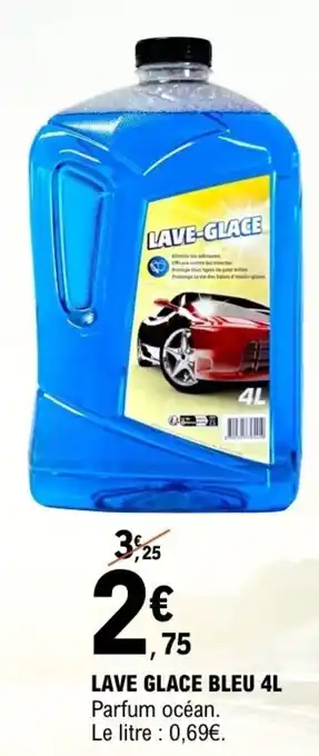 E.Leclerc Lave glace bleu offre