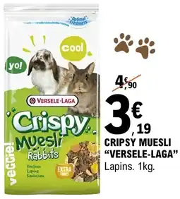 E.Leclerc Cripsy muesli versele laga offre