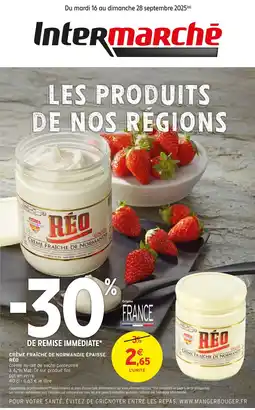 Intermarché Contact RÉO Crème fraîche de normandie épaisse offre