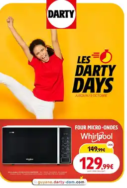 Darty WHIRLPOOL Four micro ondes offre