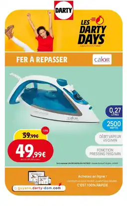 Darty CALOR Fer à repasser FV5718C0 offre