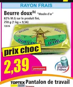 Norma Beurre doux offre