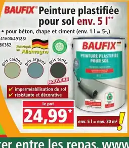 Norma BAUFIX Peinture plastifiée pour sol offre