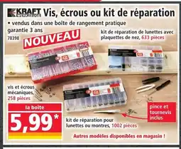 Norma KRAFT Vis ou kit de réparation offre