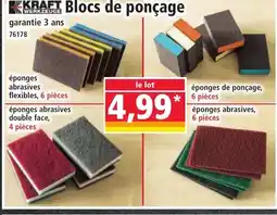 Norma KRAFT Blocs de ponçage offre