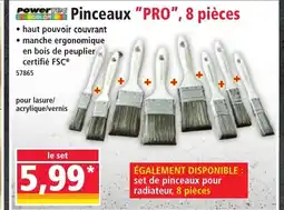 Norma Powertes Pinceaux offre