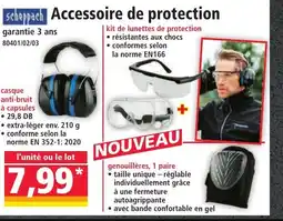 Norma SCHEPPACH Accessoire de protection offre