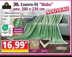 Norma Couvre-lit Wabe offre