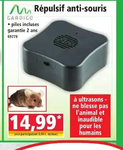 Norma GARDIGO Répulsif anti-souris offre
