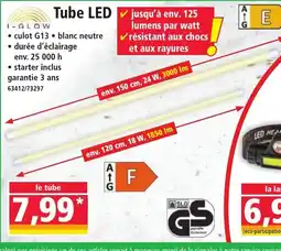 Norma I-GLOW Tube LED offre